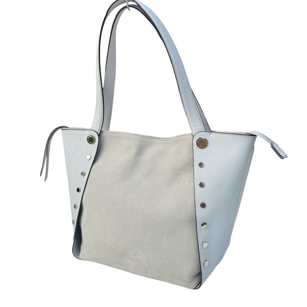 Henri Bendel Cooper Shoulder Bag Nubuck Leather Tote - Picture 3 of 17